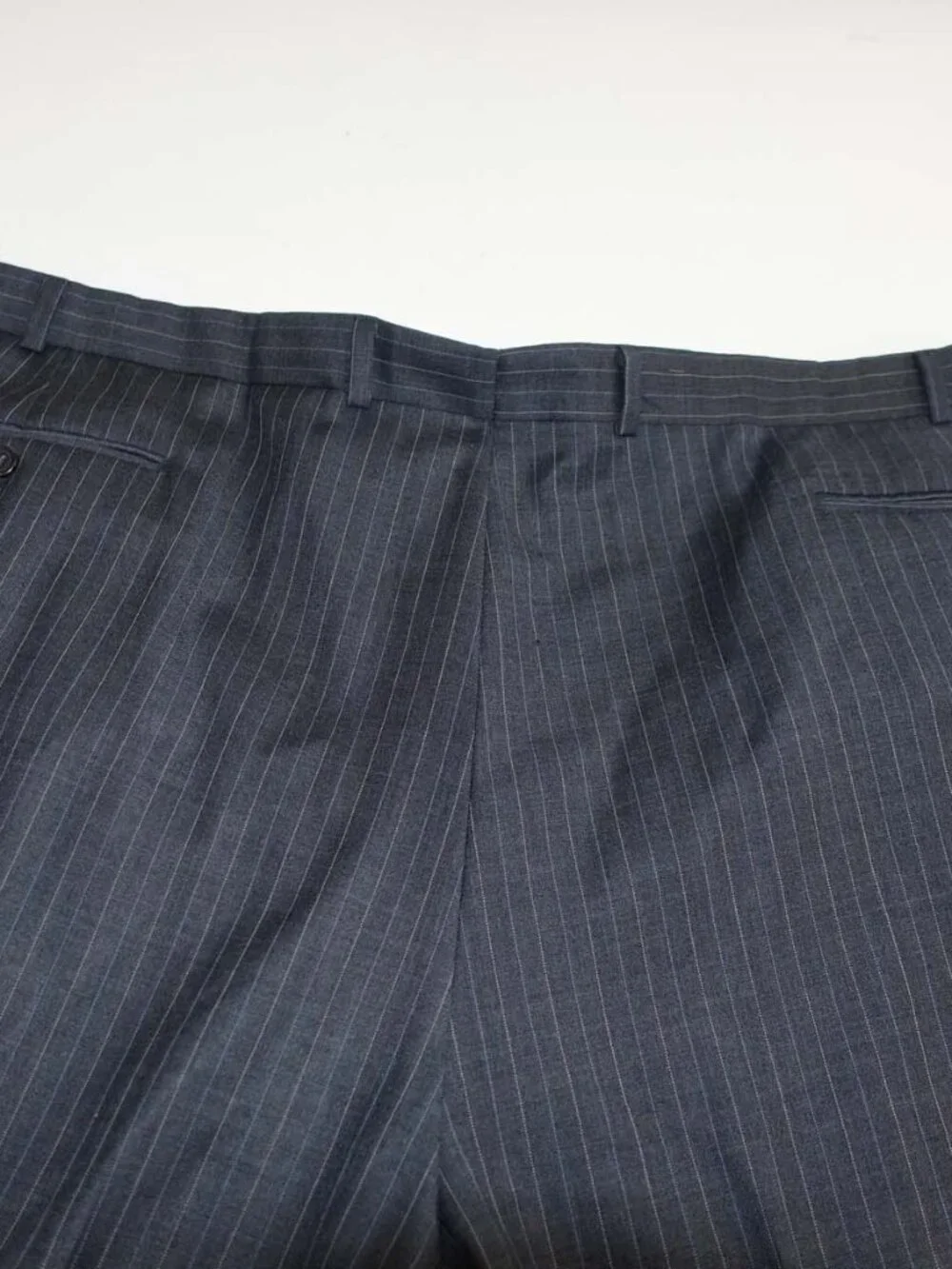 Lauren Ralph Lauren Men's 2 Button Suit Size 52 Regular 48 x 30 Charcoal Gray R - Picture 5 of 13